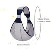 Dimensions de l'écharpe de portage multifonction BabySling grise - Bébé Lova