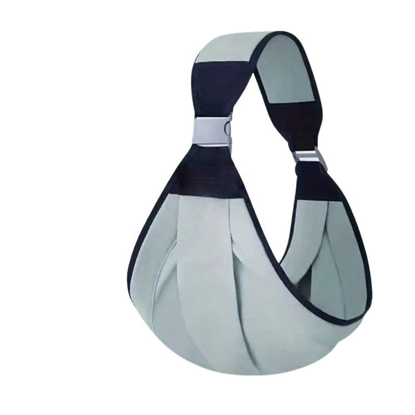 Écharpe de portage multifonction BabySling grise avec maintien ergonomique - Bébé Lova
