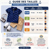 Guide des tailles de l'ensemble 2 pièces polo marin garçon du 9-12 mois au 4 ans - Bébé Lova