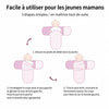 Guide en 3 étapes simples pour emmailloter bébé avec la couverture à bande auto-agrippante, facile pour les jeunes mamans - Bébé Lova