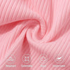 Tissu coton côtelé doux et respirant de l'ensemble été bébé fille - Bébé Lova