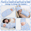 Infographie sur les bienfaits du lange bébé pour favoriser un sommeil apaisé - Bébé Lova
