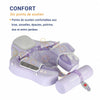 Flotteur bébé violet avec dix points de soutien ergonomiques pour un confort optimal - Bébé Lova
