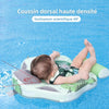 Bébé allongé dans un flotteur avec coussin dorsal haute densité incliné à 40 degrés - Bébé Lova