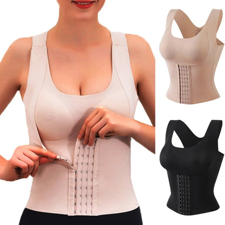 Gaine 3-en-1 TriGaine modèle ajuste fermeture centrale + déclinaisons beige et noire - Bébé Lova