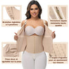 Détails premium de la gaine colombienne avec fermeture renforcée et agrafes ajustables - Bébé Lova