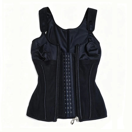 Intérieur de la gaine avec double fermeture zip et rangées d’agrafes de maintien - Bébé Lova