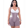 Gaine haute compression violet taupe pour une silhouette affinée et harmonieuse - Bébé Lova