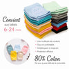 Genouillères bébé en coton doux disponibles en plusieurs couleurs - Bébé Lova
