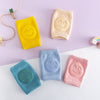 Genouillères bébé colorées style pastel avec motif sourire - Bébé Lova