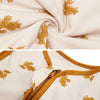 Détails tissu respirant zip ouvert gigoteuse RemovableSack qualité - Bébé Lova