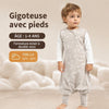 Présentation de la gigoteuse avec pieds sans manches douce pour enfant - Bébé Lova