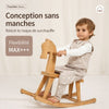 Conception sans manches de la gigoteuse avec pieds sans manches douce - Bébé Lova