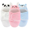 Gigoteuses chaudes bébé avec capuche animaux panda lapin et ours pour automne hiver - Bébé Lova