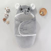 Gigoteuse chaude bébé grise motif koala avec intérieur polaire - Bébé Lova