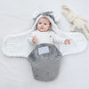 Gigoteuse bébé grise ouverte avec intérieur polaire ultra moelleux - Bébé Lova