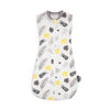 Gigoteuse ZipSack motif feuilles tropicales noir jaune jungle - Bébé Lova