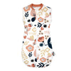 Gigoteuse ZipSack motif fleurs aquarelle rose bleu marine coton été - Bébé Lova