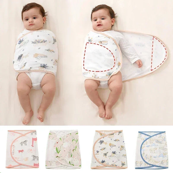 Bébé emmailloté gigoteuse SnugWrap 0-6 mois 4 motifs disponibles - Bébé Lova