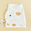 Gigoteuse SnugWrap motif arc-en-ciel étoiles multicolore coton doux - Bébé Lova