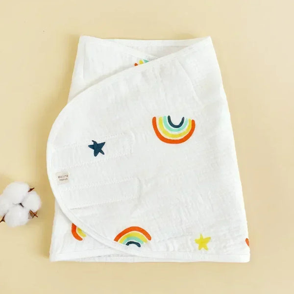 Gigoteuse SnugWrap motif arc-en-ciel étoiles multicolore coton doux - Bébé Lova