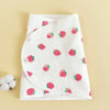 Gigoteuse SnugWrap motif fraises rose fille coton respirant velcro - Bébé Lova
