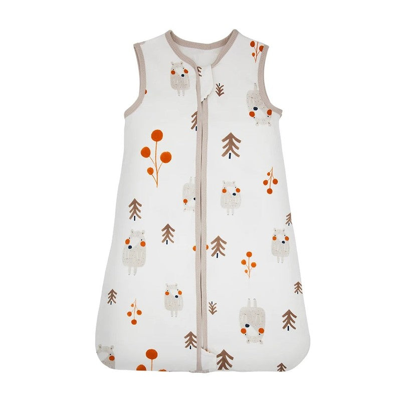 Gigoteuse été coton motif ours et sapins de la forêt pour bébé - Bébé Lova