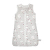 Gigoteuse été coton gris motif petits ours blancs et nœuds rouges - Bébé Lova