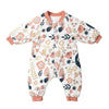 Gigoteuse hiver avec pieds et imprimé floral coloré pour bébé - Bébé Lova
