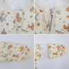 Détails du zip à double sens et des manches détachables par boutons-pression - Bébé Lova
