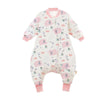 Gigoteuse hiver fille motif éléphant rose avec intérieur chaud et confortable - Bébé Lova