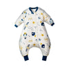 Gigoteuse hiver bébé motif fusée avec pieds chauds et fermeture zippée - Bébé Lova