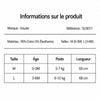Guide des tailles et dimensions de la gigoteuse mains levées anti-choc - Bébé Lova