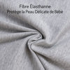 Tissu extensible en coton et élasthanne pour gigoteuse mains levées anti-choc - Bébé Lova