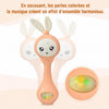 Hochet musical avec perles colorées créant un son harmonieux pour bébé - Bébé Lova