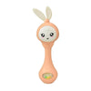 Hochet musical orange avec dimensions détaillées pour bébé - Bébé Lova