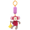 Mobile hochet singe rose suspendu avec jouet de dentition pour bébé - Bébé Lova