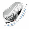 Dimensions de la housse anti-chaleur SunSafe : 117 x 72 cm maximum pour siège auto bébé - Bébé Lova