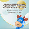 Jouet culbuteur bébé résistant aux chocs en plastique ABS sécurisé avec design arrondi - Bébé Lova