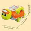 Dimensions du jouet tortue musical interactif TurtlePiano - Bébé Lova