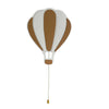 Lampe murale montgolfière blanche et beige avec éclairage doux pour chambre enfant - Bébé Lova