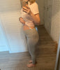CotLegging photo client legging post-partum bretelle ajustable taille basse - Bébé Lova