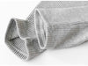PlusLegging détail ourlet cheville gris clair tricot côtelé maternité - Bébé Lova