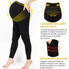 Infographie YogaPants conception soutien ventre amincissement jambes maternité - Bébé Lova
