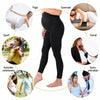 Infographie YogaPants usages yoga sommeil sport travail activités prénatales - Bébé Lova