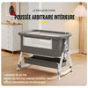 Lit bébé SilentCrib largeur 55cm roues silencieuses passage portes - Bébé Lova