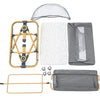 Ensemble complet du lit bébé cododo avec moustiquaire, matelas et accessoires inclus - Bébé Lova