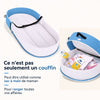 Lit bébé pliable transformable en sac de rangement pour affaires de maman - Bébé Lova