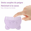Peigne bébé souple avec dents flexibles pour coiffer sans irriter le cuir chevelu - Bébé Lova