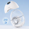 Tire-lait MamiJoy vue éclatée capacité 210ml grand angle 105 - Bébé Lova